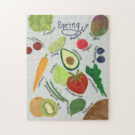 Spring Produce Guide Pussel