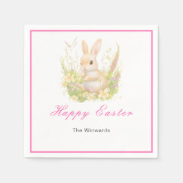 Spring Rabbit Easter Brunch Pappersservett