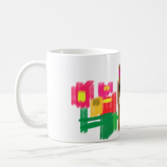 Spring Rabbit Kaffemugg (Vänster)