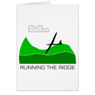 Spring Ridge… den Soaring glidningen Hälsningskort