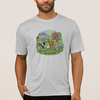 Spring Run the Farm Tech Shirt T Shirt