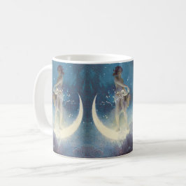 Spring Scattering Stars vintage illustration Kaffemugg