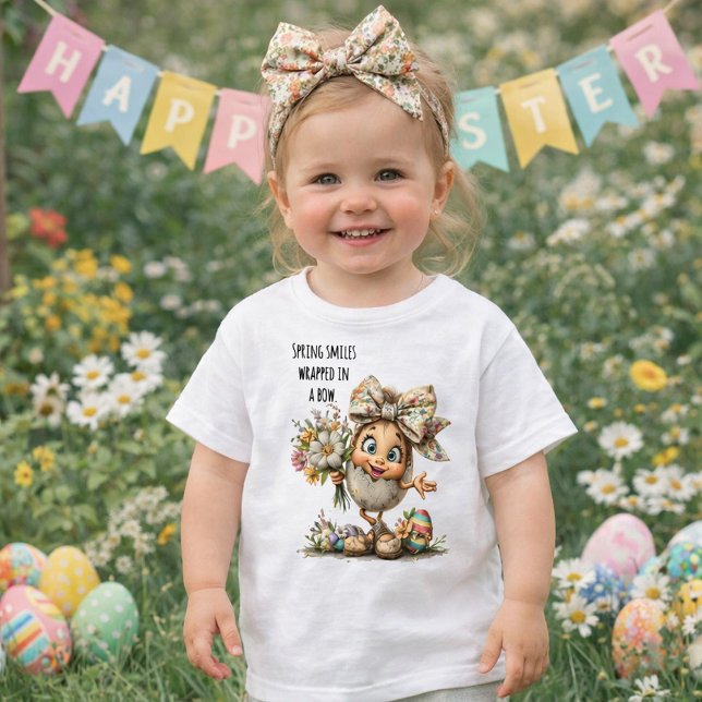 Spring Smiles Wrapped in a Bow T Shirt (Skapare uppladdad)