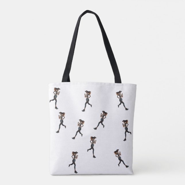 Spring Som Om Du Menar Det Totebag Tygkasse (Baksida)