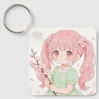 Spring & Summer Girls Keychain Nyckelring