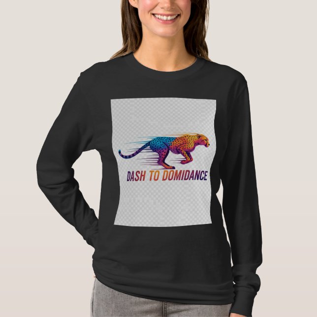 Spring till dominans t shirt (Framsida)