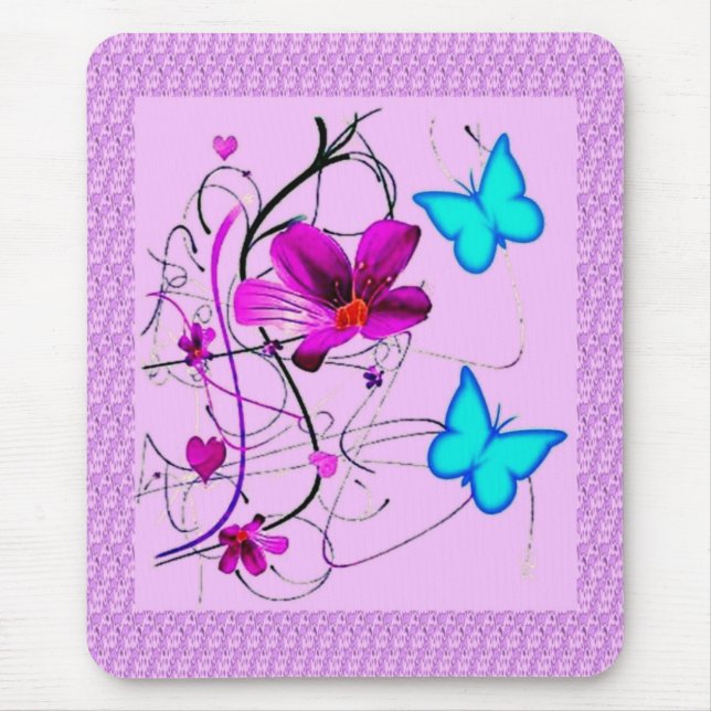 Spring Time Mousepad Musmatta (Framsidan)