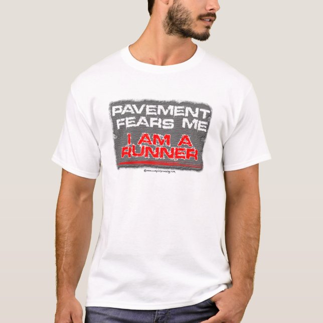 SPRING: trottoar fruktar mig. mig förmiddag en Tee Shirt (Framsida)