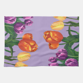 Spring Tulips Kitchen Towels Kökshandduk