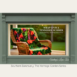 Spring Wildflower Meadow Floral Fleece Blanket