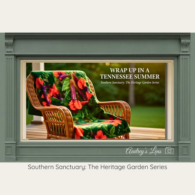 Spring Wildflower Meadow Floral Fleece Blanket (Skapare uppladdad)