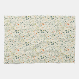 Spring Wildflower Meadow Kitchen Towels Kökshandduk