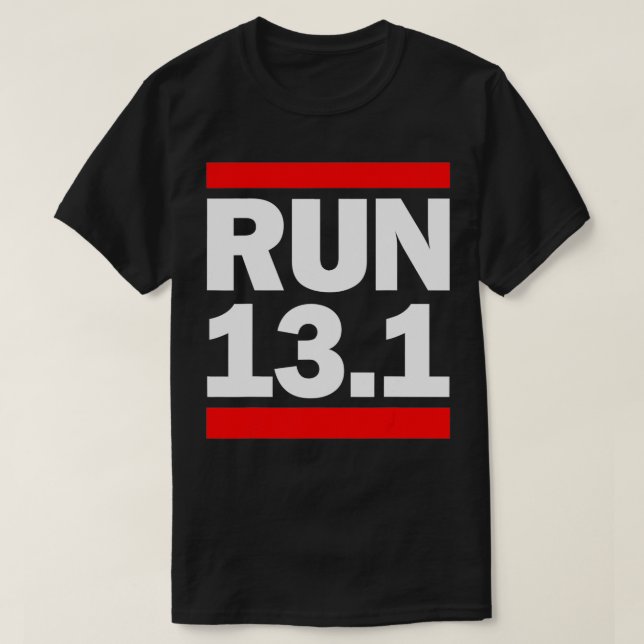 Springa 131 Tävling Marathon Springer Training Run T Shirt (Design framsida)