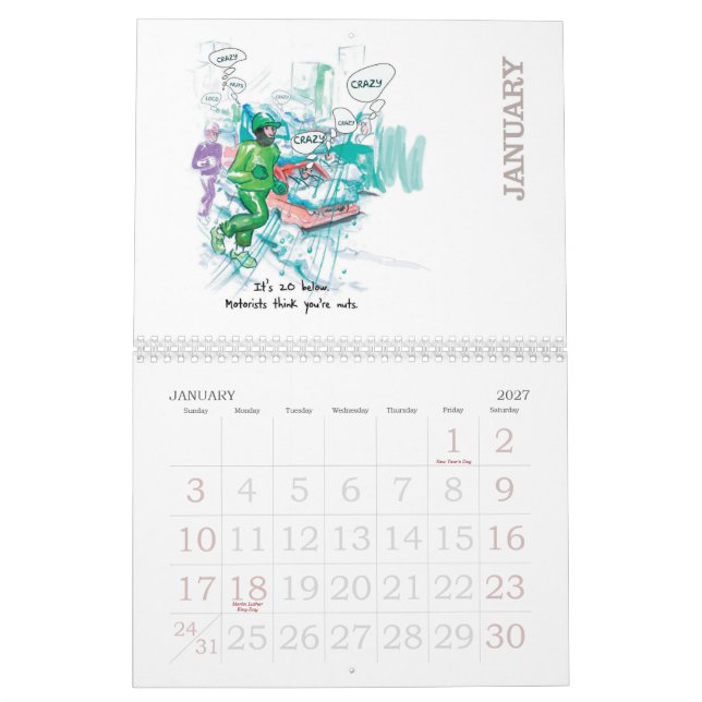 Springa 2013 - Kalender för springer (Jan 2027)