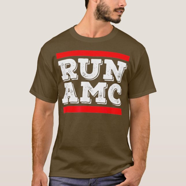 Springa Amc Cryptovalutahandel T Shirt (Framsida)
