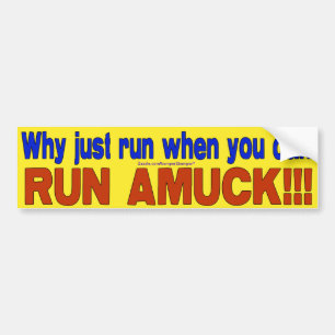 Springa Amuck Bildekal