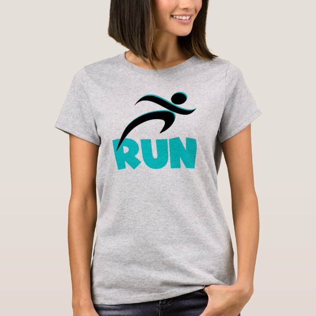 SPRINGA Aqua Tee Shirt (Framsida)