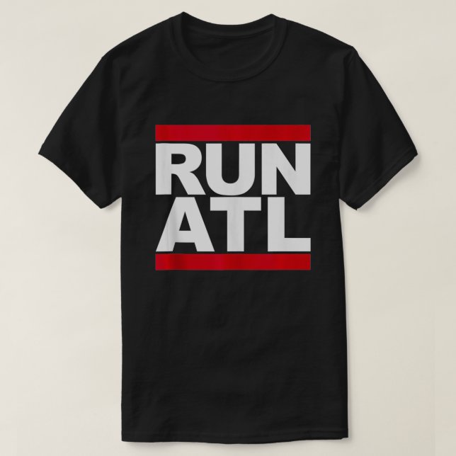 Springa ATL Atlanta Running T Shirt (Design framsida)