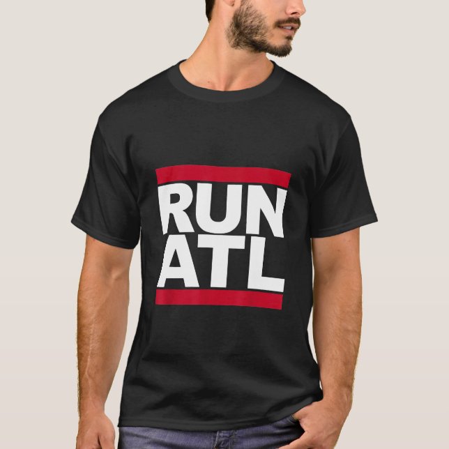 Springa ATL Atlanta Running T Shirt (Framsida)