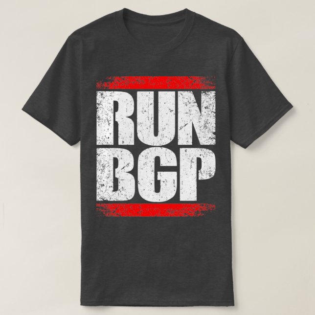 Springa BGP-programplanering T Shirt (Design framsida)