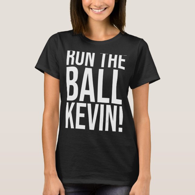 Springa Boll Kevin Funny T Shirt (Framsida)