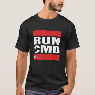 Springa CMD Computer Programming Coder Tech Geeky T Shirt