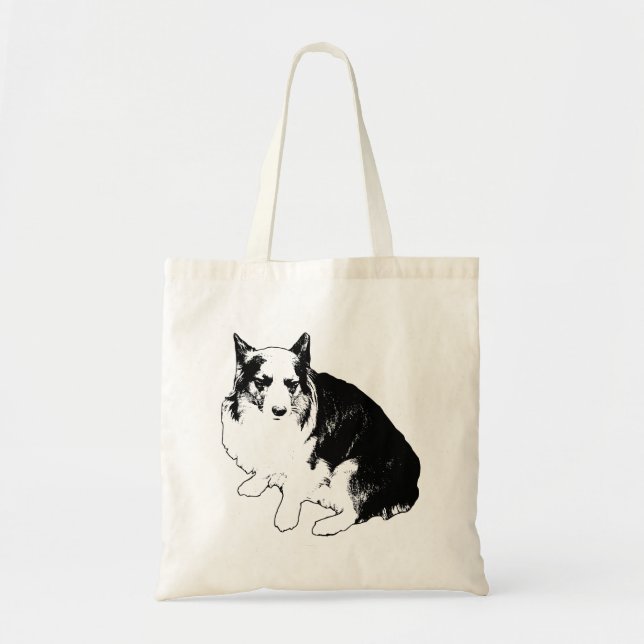Springa Corgi Tygkasse (Framsidan)
