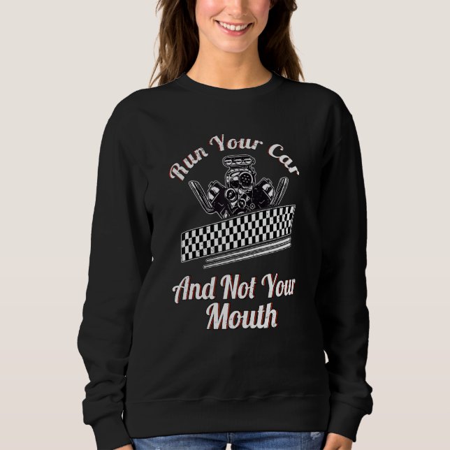 Springa din bil, inte din Tävla Mechan- T Shirt (Framsida)
