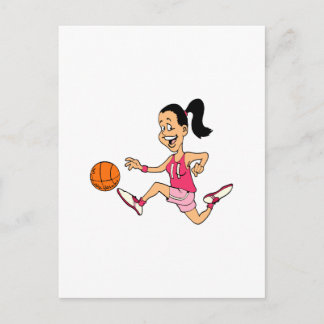 Springa & Dribble Vykort