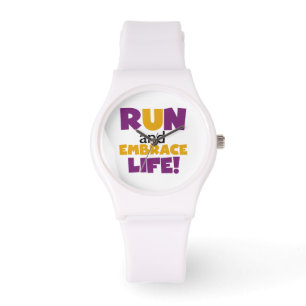 Springa Embrace Life Lila Gult Armbandsur