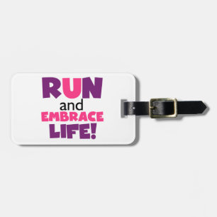 Springa Embrace Life Lila Rosa Bagagebricka