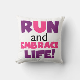 Springa Embrace Life Lila Rosa Kudde