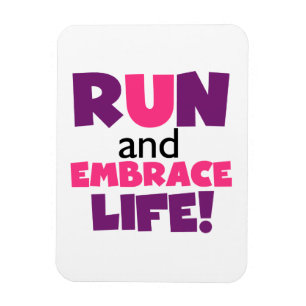 Springa Embrace Life Lila Rosa Magnet