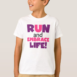 Springa Embrace Life Lila Rosa T-shirt