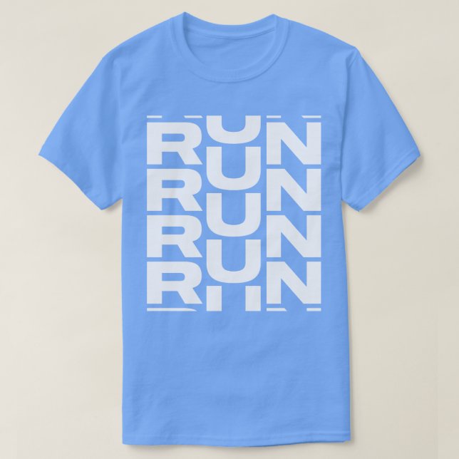 Springa, fast vitt t shirt (Design framsida)