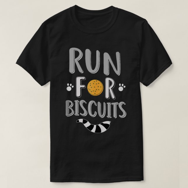 Springa för Biscuits T Shirt (Design framsida)