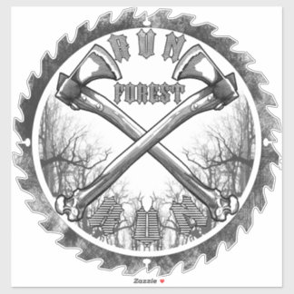 Springa Forest Klistermärken