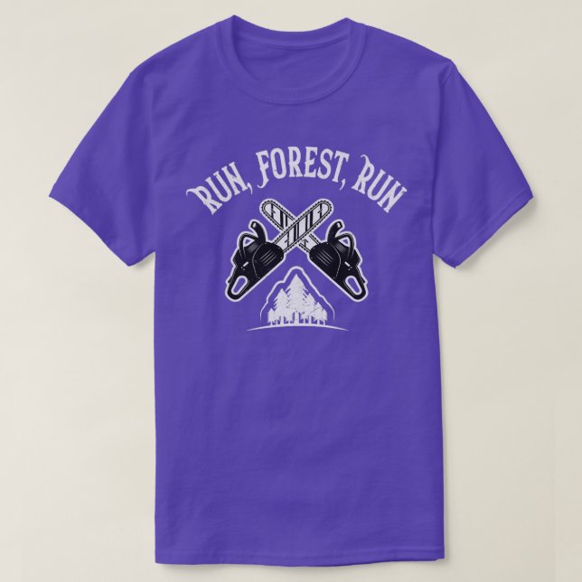 Springa Forest Springa T Shirt (Design framsida)