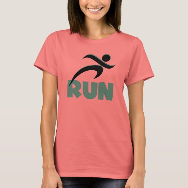 SPRINGA Grönt T Shirt (Framsida)