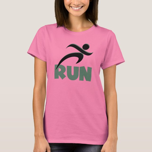 SPRINGA Grönt T-shirt (Framsida)