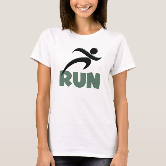 SPRINGA Grönt Tee Shirt (Framsida)