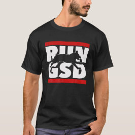 SPRINGA GSD . German shepard Hund Mamma USA T Shirt