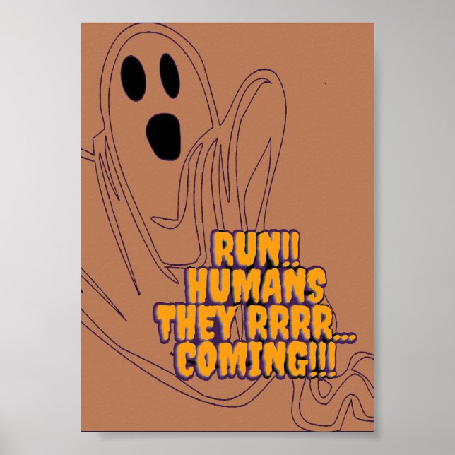 Springa! Halloween Poster (Framsidan)