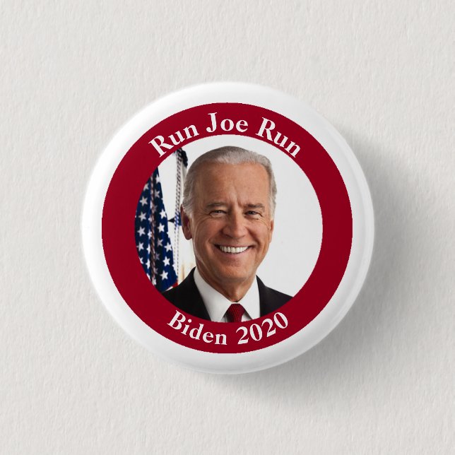 Springa Joe Springa - Joe Biden - 2020 Knapp (Framsida)