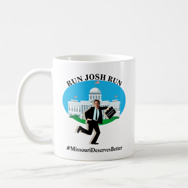SPRINGA JOSH SPRINGA #MissouriDeservesBetter Kaffemugg (Vänster)