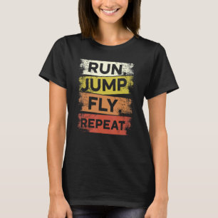 Springa Jump Fly Repeat Parkour Free Runing Freest T Shirt