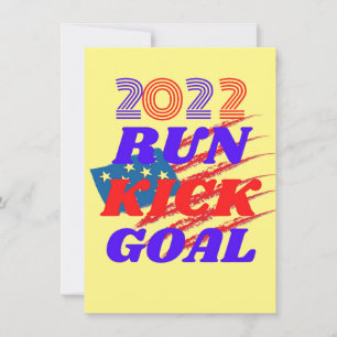 Springa KICK GOAL T-Shirt Inbjudningar