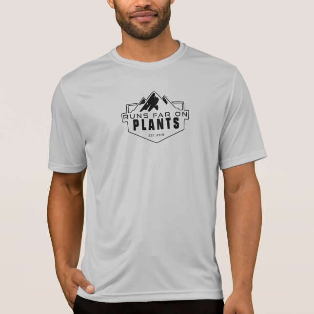 Springa långt om Plants Tech T-shirt (Framsida)