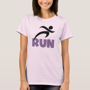 SPRINGA Lila Running Fitness Tee Shirt
