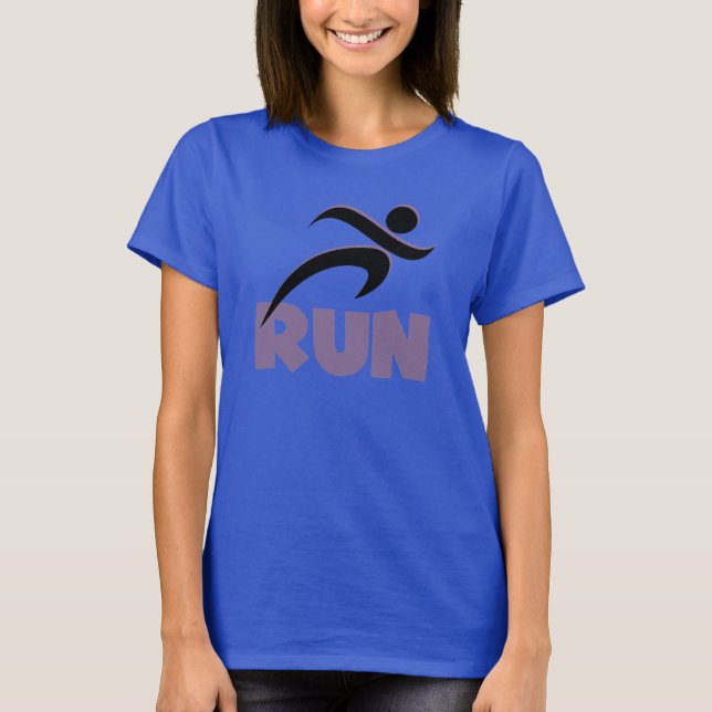 SPRINGA Lila Running Fitness Tröja (Framsida)